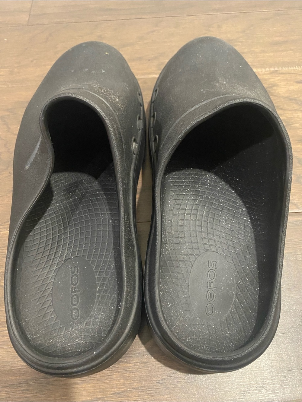 OOFOS Black Women's Clogs Mules - Picture 5 of 5